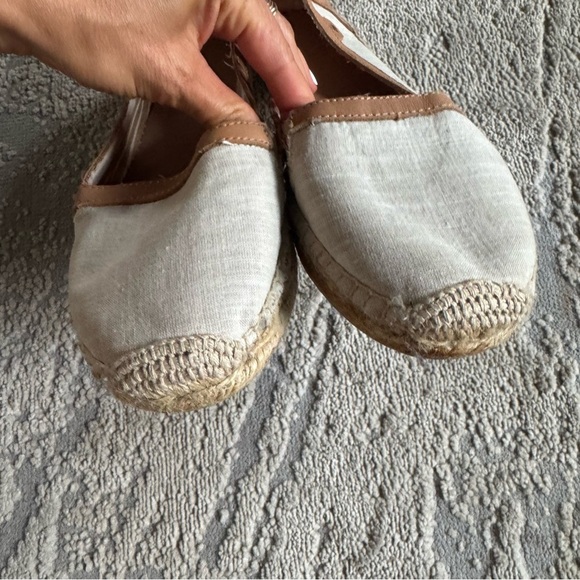 Sperry TopSider Danica Espadrille Slip On boat Shoes  Flats cream tan loafer 11 - Picture 3 of 10